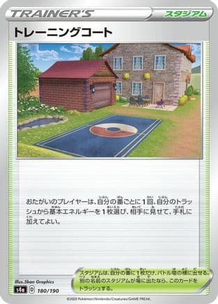 Training Court (180/190) (Japanese) - S4a Shiny Star V