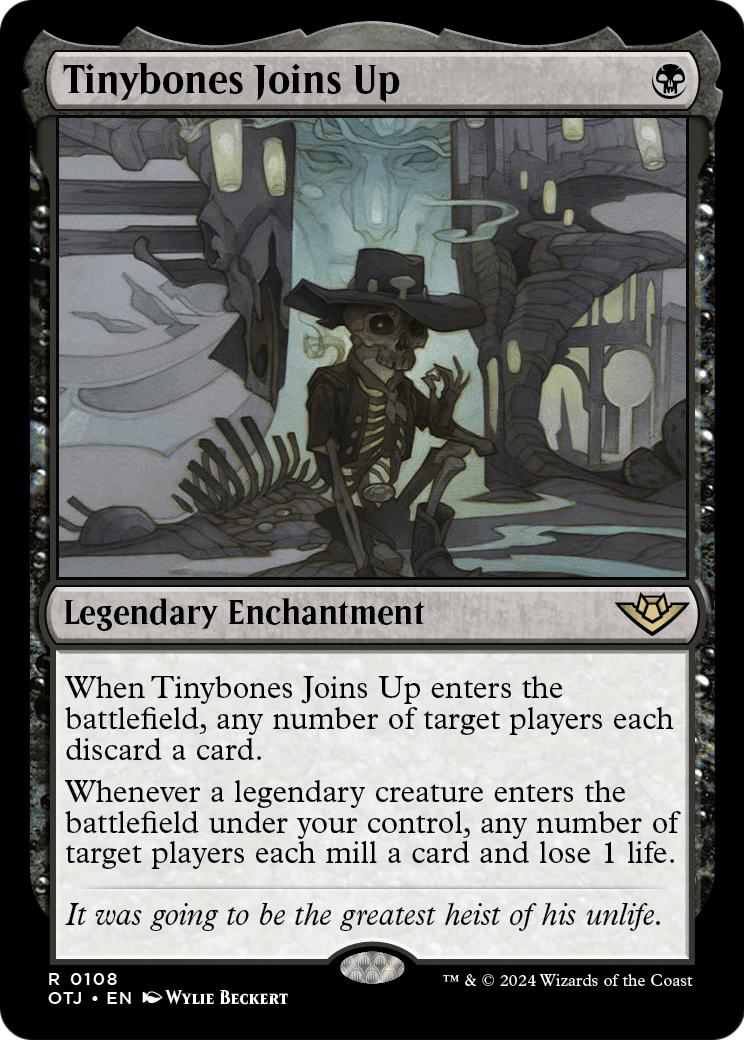 Tinybones Joins Up [Outlaws of Thunder Junction] Foil