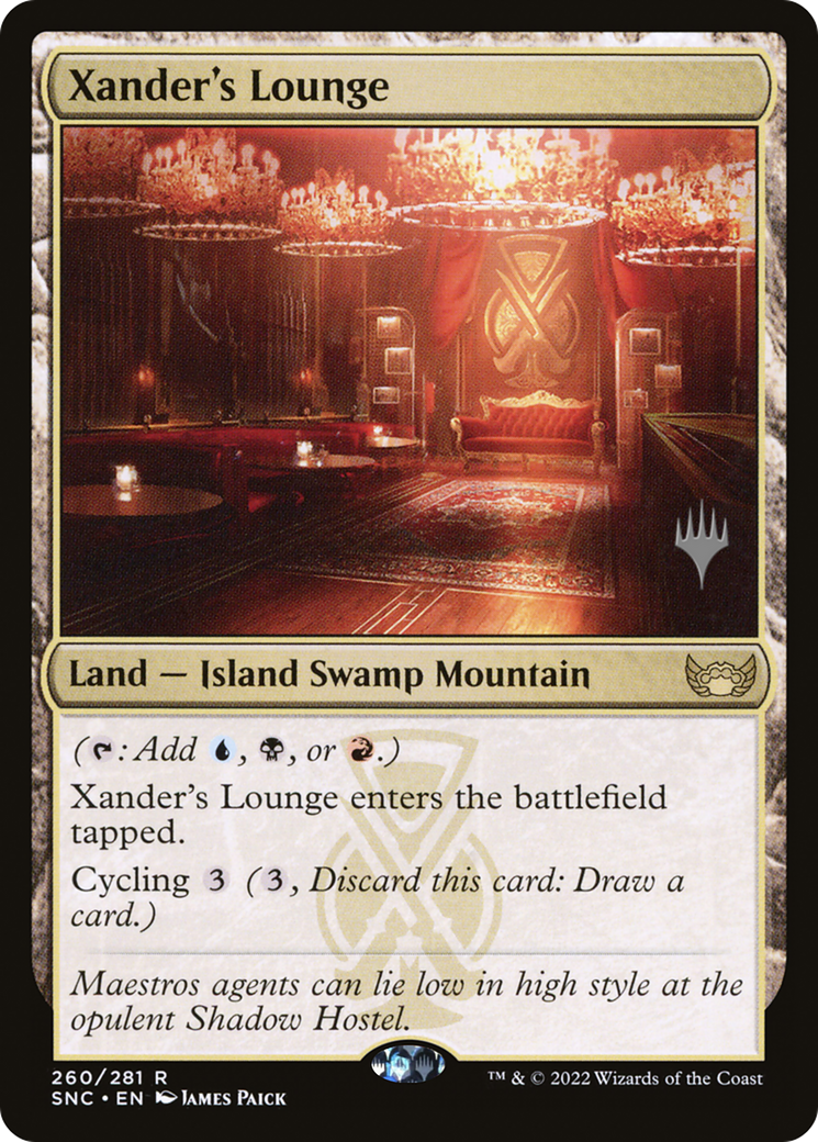 Xander's Lounge (Promo Pack) [Streets of New Capenna Promos] Foil