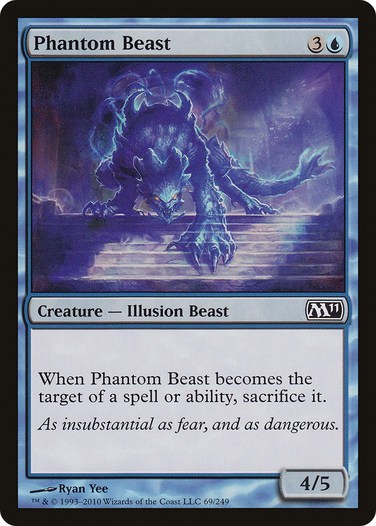 Phantom Beast [Magic 2011] Foil