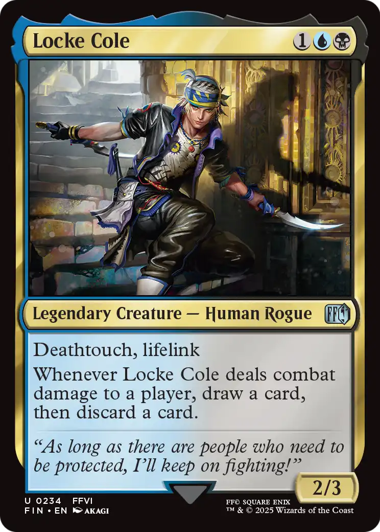 Locke Cole (234) [FINAL FANTASY]  Foil