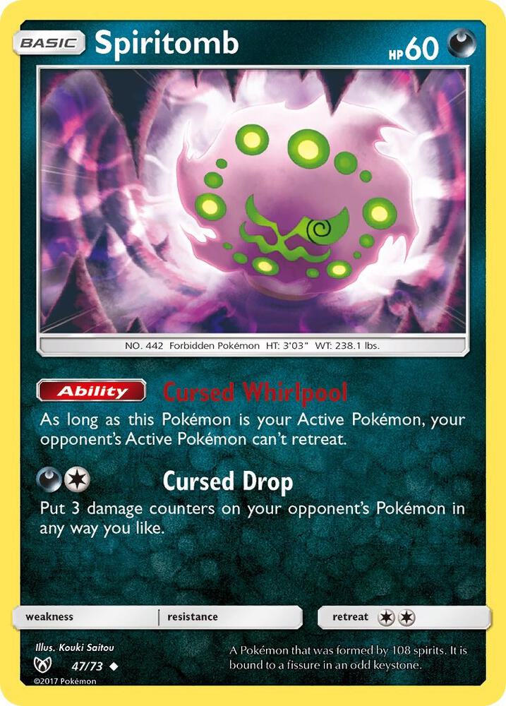 Spiritomb 47/73 (Shining Legends) 