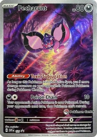 Pecharunt (Pokemon Center Exclusive) 129- SV Scarlet & Violet Promo Cards Holofoil