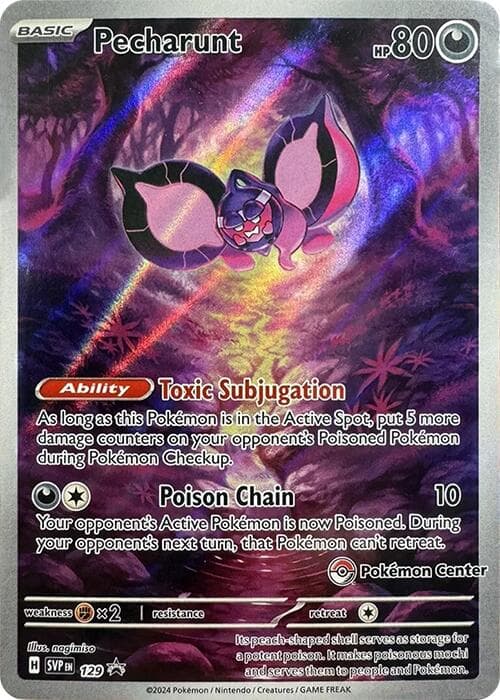 Pecharunt (Pokemon Center Exclusive) 129- SV Scarlet & Violet Promo Cards Holofoil