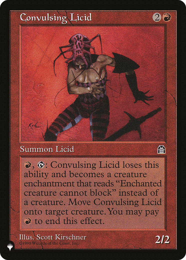 Convulsing Licid |  (STH-77) [The List]
