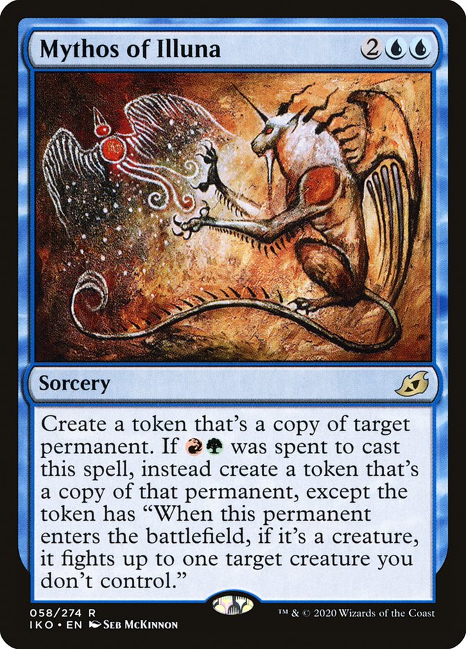 Mythos of Illuna 58/274 (Ikoria: Lair of Behemoths) 