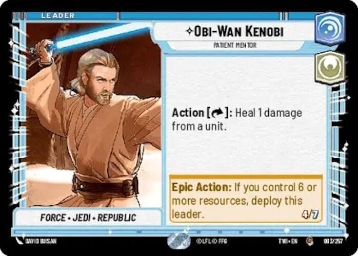 Obi-Wan Kenobi - Patient Mentor |  (003/257)  [Twilight of the Republic]