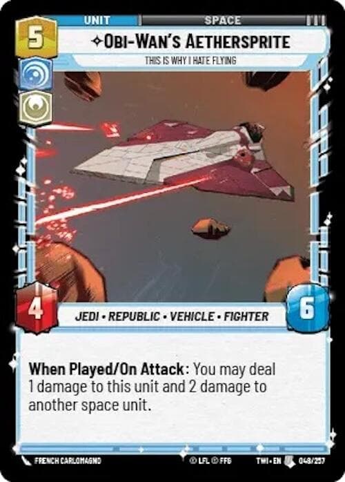 Obi-Wan’s Aethersprite - This is Why I Hate Flying |  (048/257)  [Twilight of the Republic]