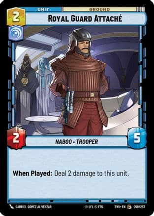 Royal Guard Attaché |  (059/257)  [Twilight of the Republic]
