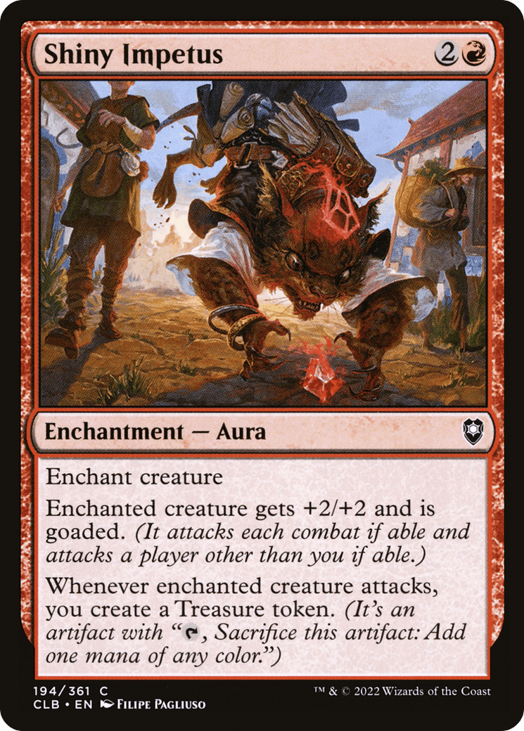 Shiny Impetus [Commander Legends: Battle for Baldur's Gate] Foil