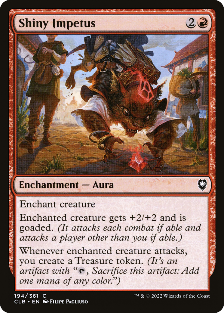Shiny Impetus [Commander Legends: Battle for Baldur's Gate] Foil