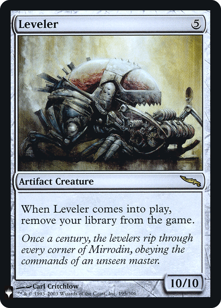 Leveler |  Foil (MRD-195) [The List]