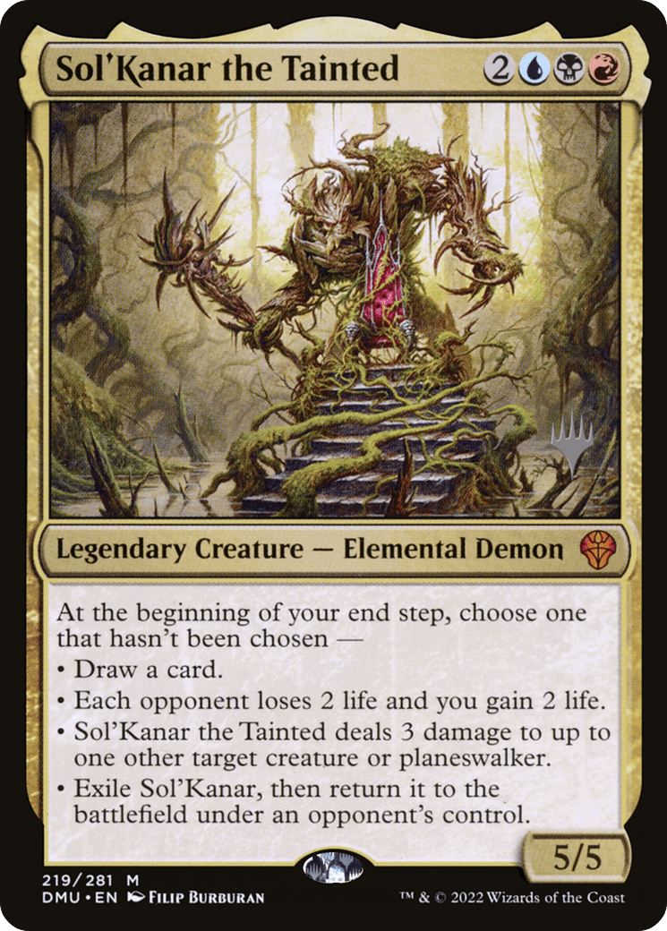 Sol'Kanar the Tainted (Promo Pack) [Dominaria United Promos] Foil