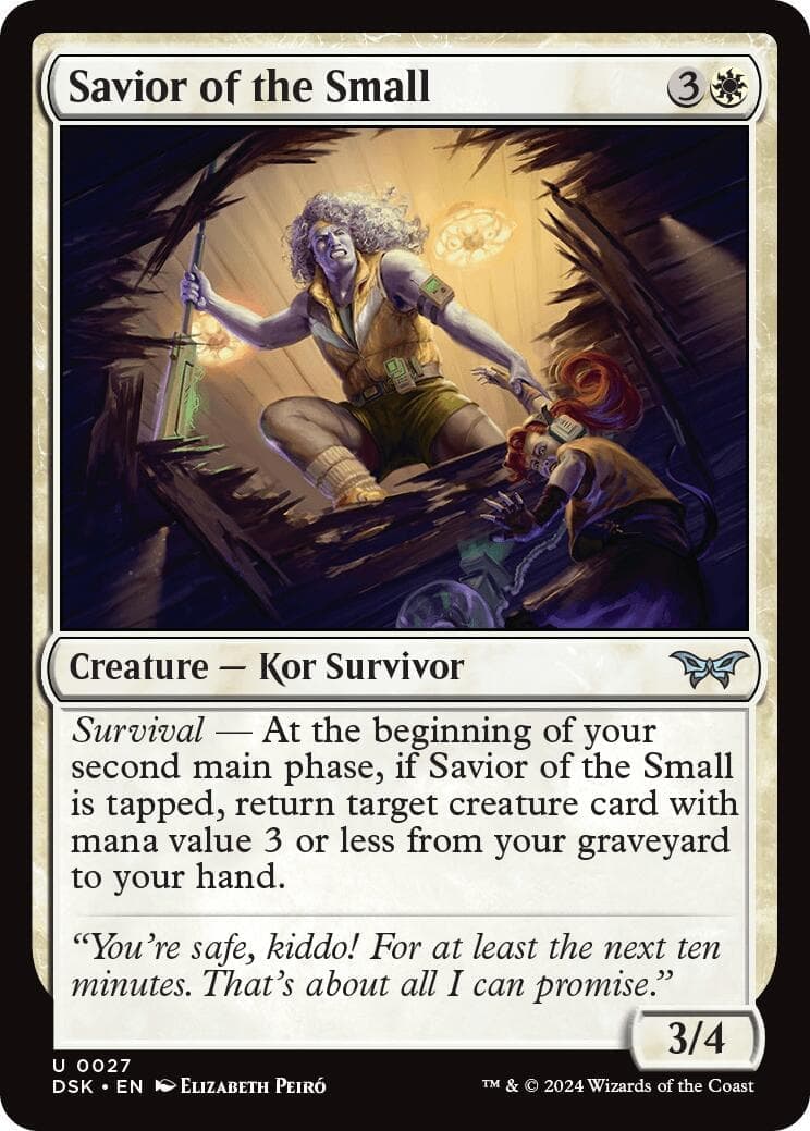 Savior of the Small [Duskmourn: House of Horror] Foil