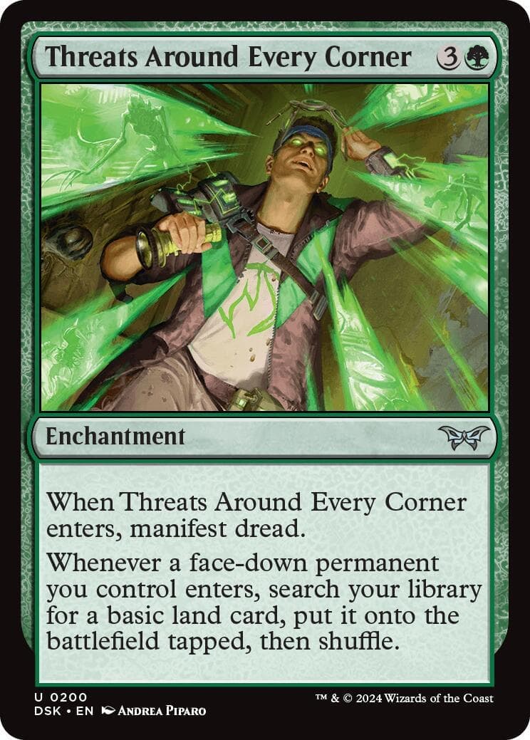 Threats Around Every Corner [Duskmourn: House of Horror] Foil