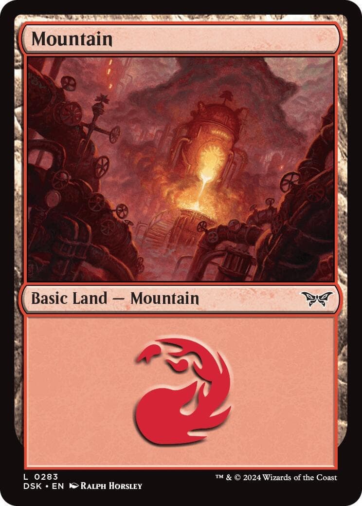 Mountain (0283) [Duskmourn: House of Horror] Foil