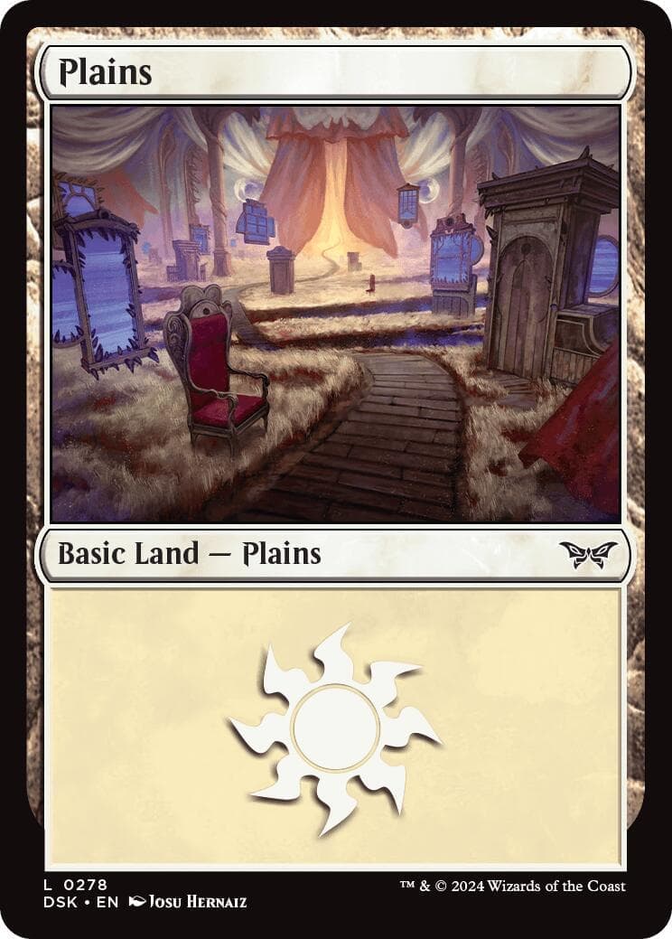 Plains (0278) [Duskmourn: House of Horror] Foil