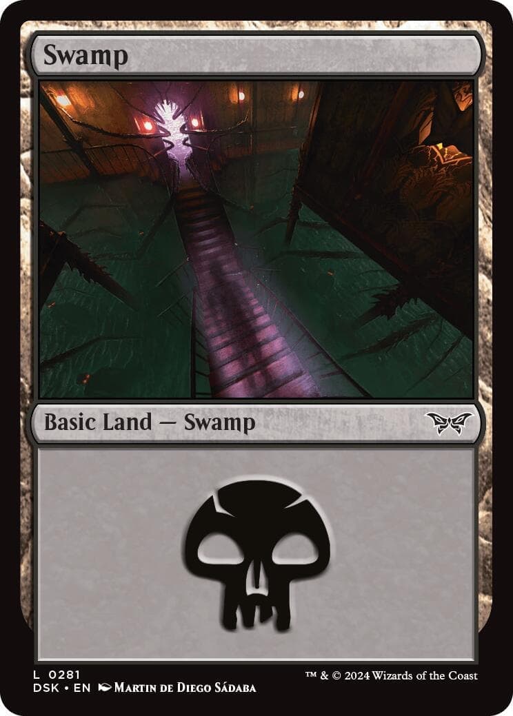 Swamp (0281) [Duskmourn: House of Horror] Foil