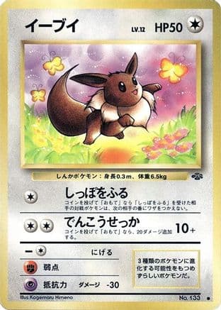 Eevee  (Japanese) - Pokemon Jungle