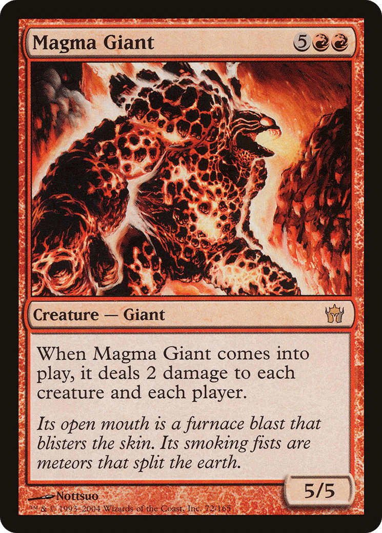 Magma Giant [Fifth Dawn] Foil