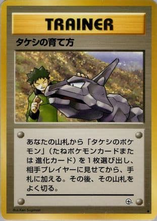 Brock's Training Method  (Japanese) - Leaders Stadium