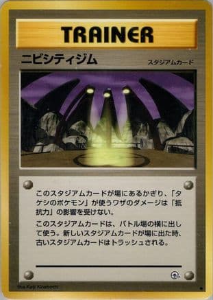 Pewter City Gym  (Japanese) - Leaders Stadium