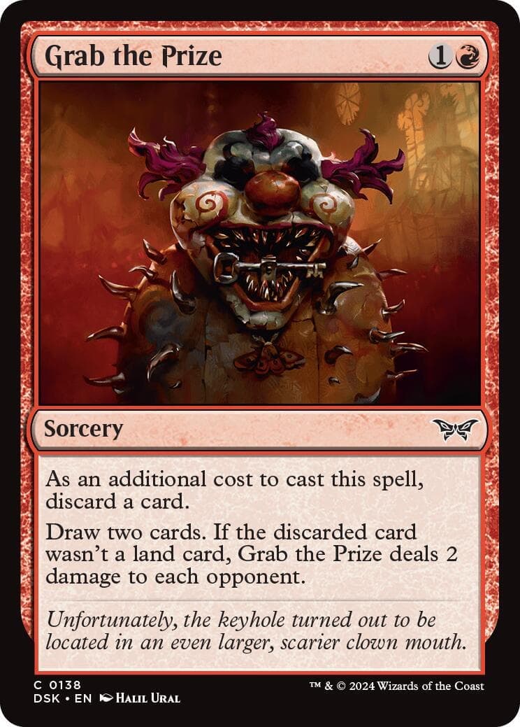 Grab the Prize [Duskmourn: House of Horror] Foil