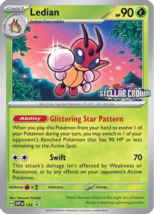 Ledian 133- SV Scarlet & Violet Promo Cards Holofoil