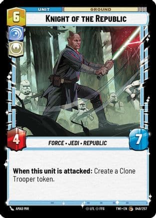 Knight of the Republic |  (049/257)  [Twilight of the Republic]