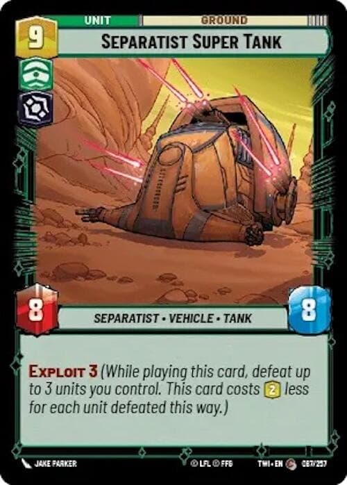 Separatist Super Tank |  (087/257)  [Twilight of the Republic]