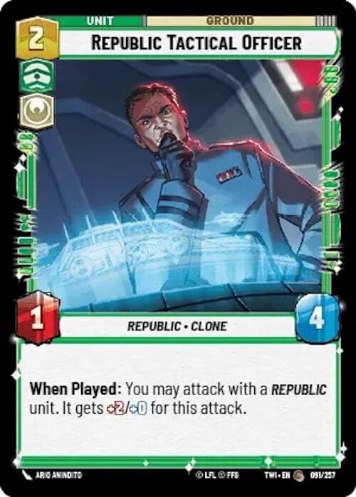 Republic Tactical Officer |  (091/257)  [Twilight of the Republic]