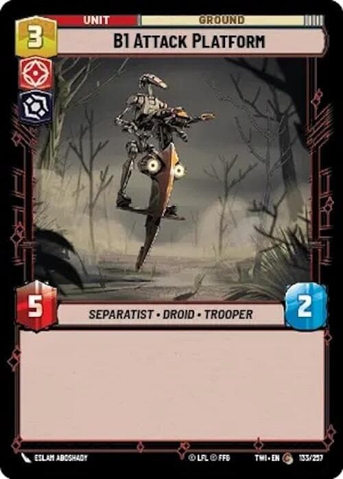 B1 Attack Platform |  (133/257)  [Twilight of the Republic]