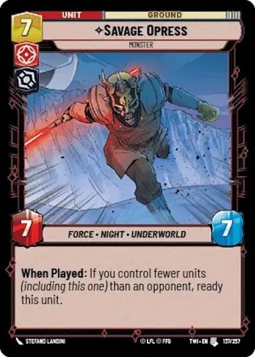 Savage Opress - Monster |  (137/257)  [Twilight of the Republic]
