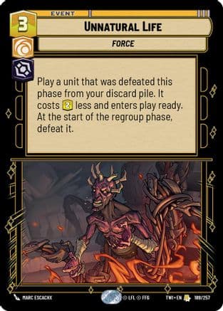 Unnatural Life |  (189/257)  [Twilight of the Republic]