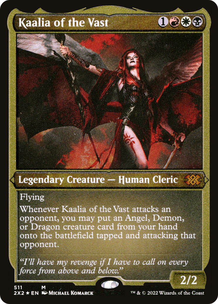 Kaalia of the Vast (Foil Etched) |  Foil (511) [Double Masters 2022]