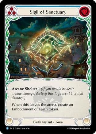 Sigil of Sanctuary (FLR026) - Blitz Deck: Rosetta - Florian