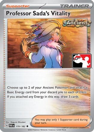 Professor Sada's Vitality 170- Prize Pack Series Cards