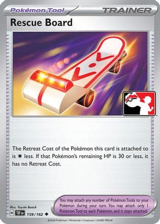 Rescue Board 159- Prize Pack Series Cards Holofoil