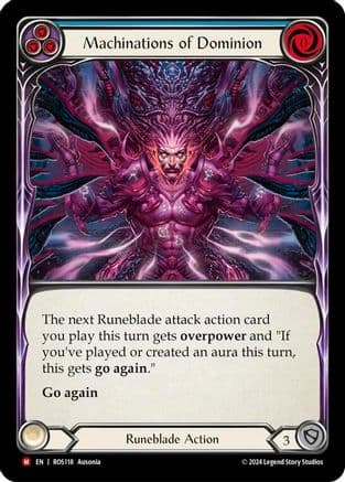 Machinations of Dominion (ROS118) - Rosetta Rainbow Foil