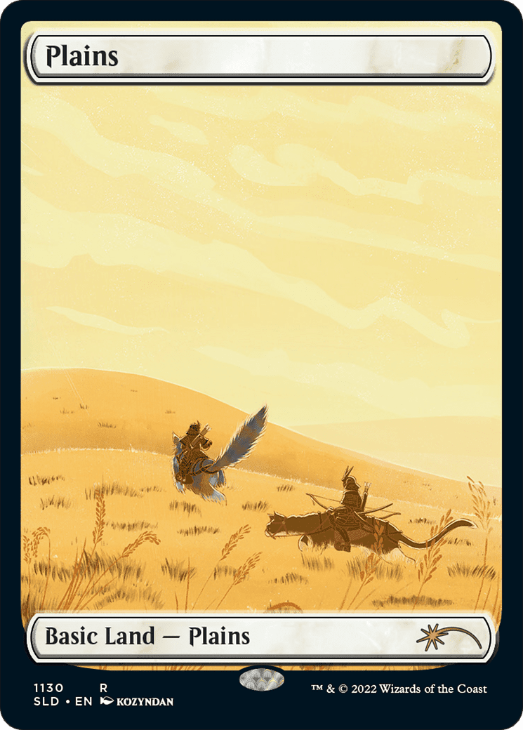 Plains (1130) (Full-Art) [Secret Lair Drop Series] Foil