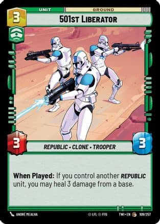 501st Liberator | Foil (109/257)  [Twilight of the Republic]