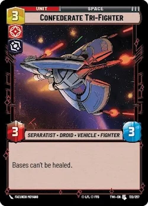 Confederate Tri-Fighter |  (132/257)  [Twilight of the Republic]