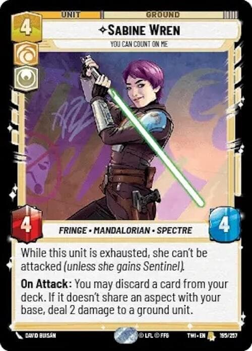 Sabine Wren - You Can Count On Me |  (195/257)  [Twilight of the Republic]