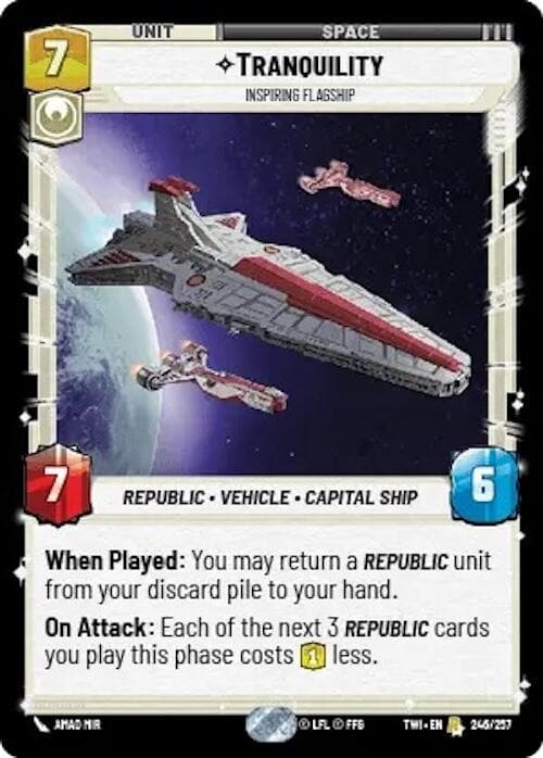 Tranquility - Inspiring Flagship |  (246/257)  [Twilight of the Republic]