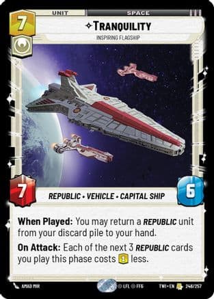 Tranquility - Inspiring Flagship |  (246/257)  [Twilight of the Republic]