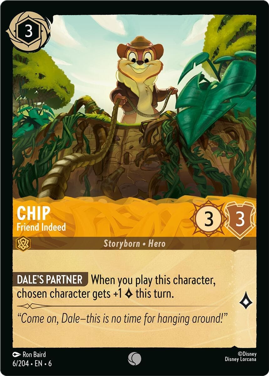 Chip - Friend Indeed (6/204) [Azurite Sea] Cold Foil