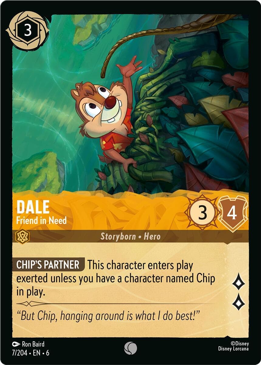 Dale - Friend in Need (7/204) [Azurite Sea] Cold Foil