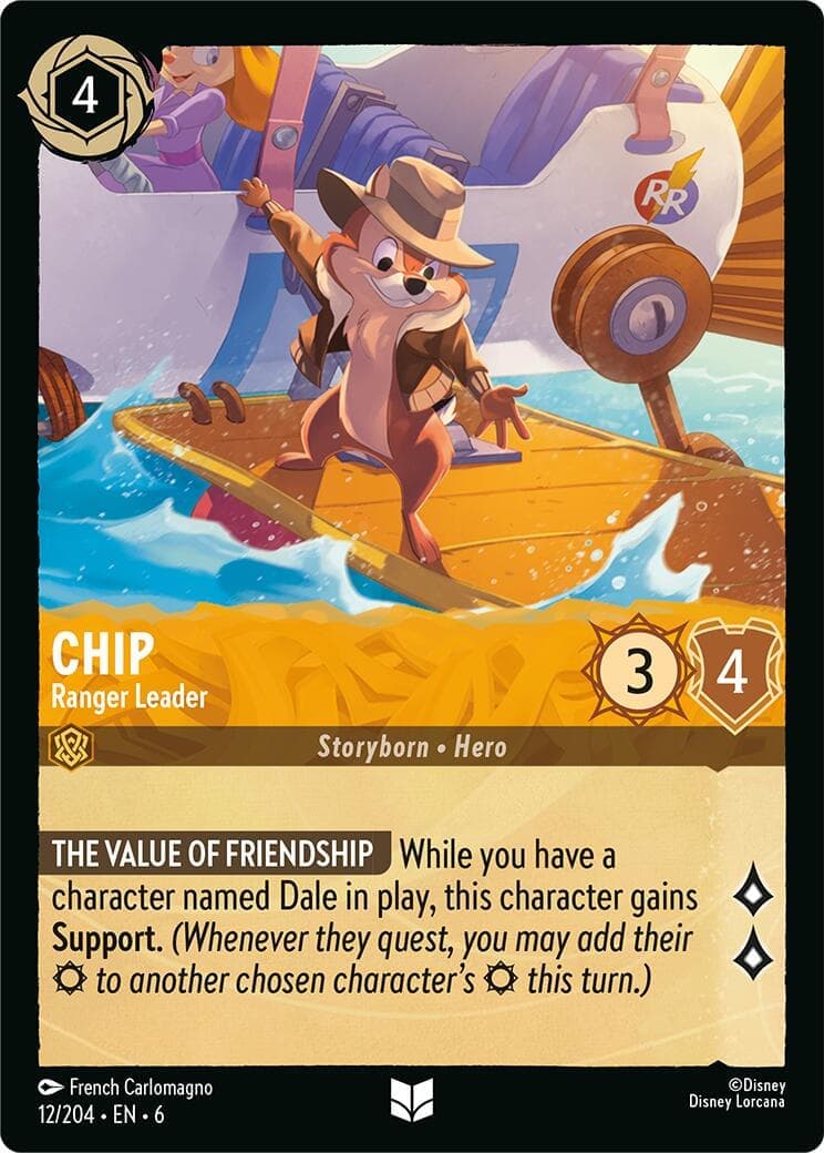Chip - Ranger Leader (12/204) [Azurite Sea] Cold Foil