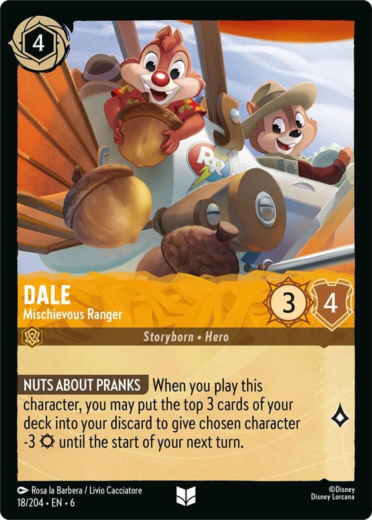 Dale - Mischievous Ranger (18/204) [Azurite Sea] Cold Foil