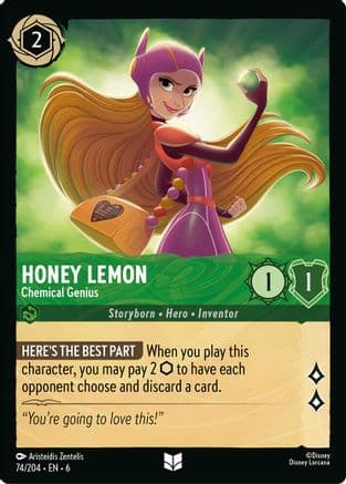 Honey Lemon - Chemical Genius (74/204) [Azurite Sea] Cold Foil